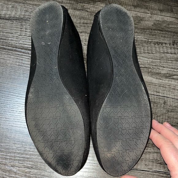 TUK SophistiKitty Cat Ballet Flats Black Punk US 11 UK 9 - Picture 6 of 7